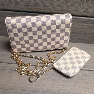 Daisy Rose Crossbody & Coin Purse - LV Pattern